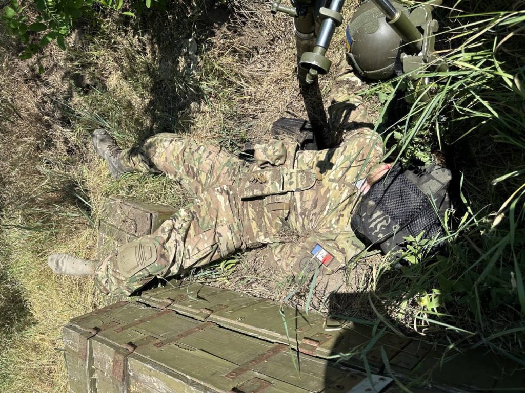 Французский наемник окончил свой дозор