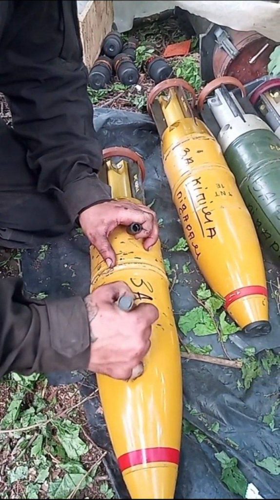 125-мм осколочно-фугасные танковые снаряды индийского производства на вооружении ВСУ