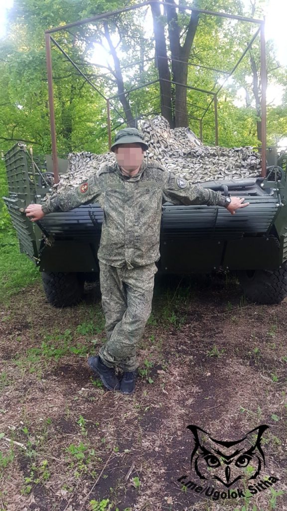 Обрешёчивание и обмангалование БТР-82 для зоны СВО