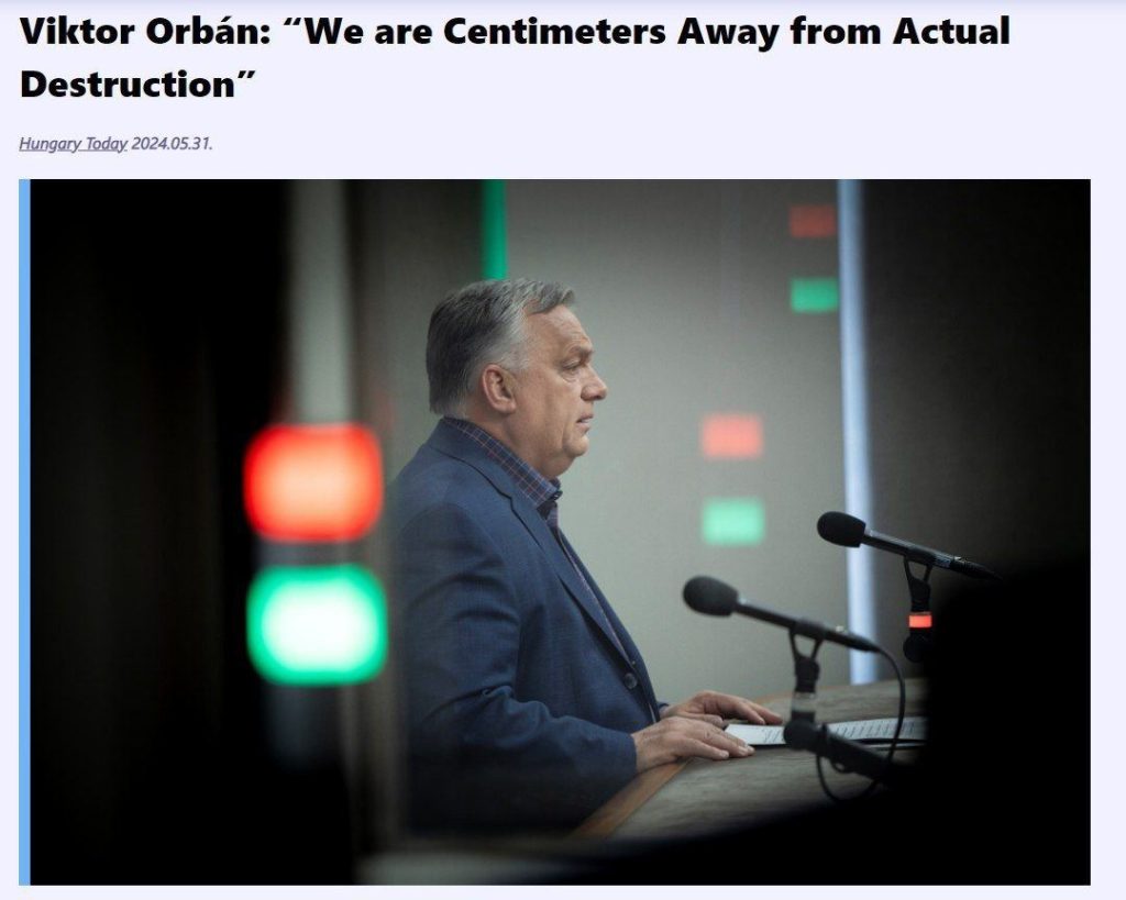 Европа не переживет войну с Россией – премьер Венгрии Орбан
