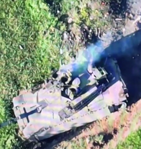 ВС РФ решили начать сегодняшнее утро не с кофе, а с очередного уничтоженного "Абрамса" на Авдеевском направлении