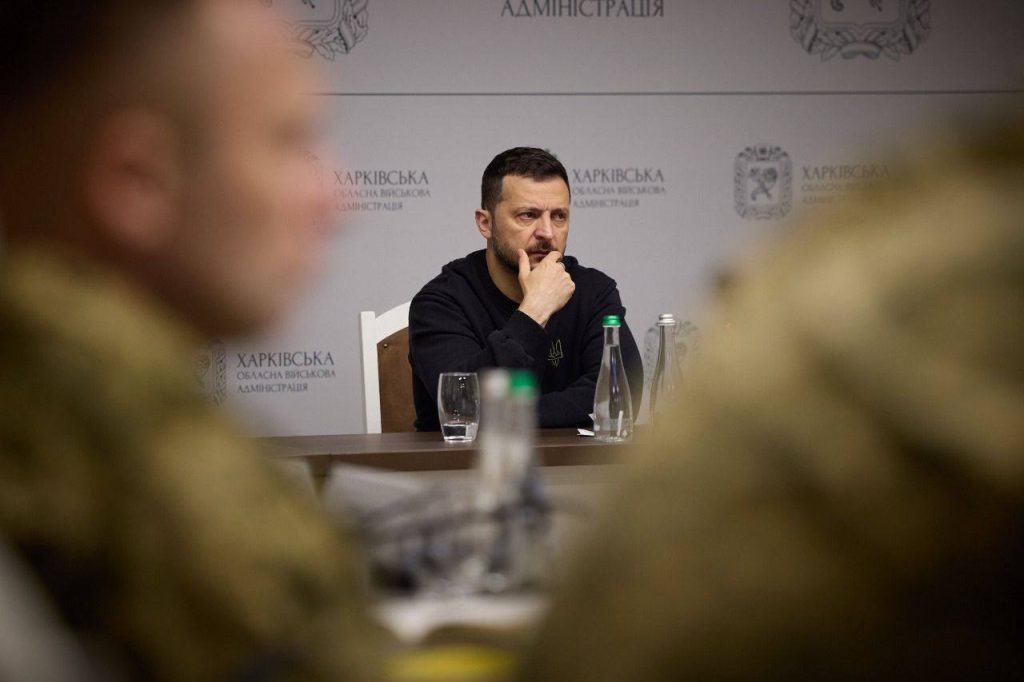 Зеленский приехал в Харьков