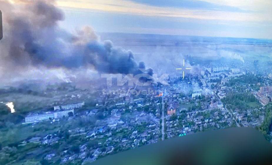 Панорамы боев за Волчанск, где сейчас продвигаются передовые подразделения группировки "Север"