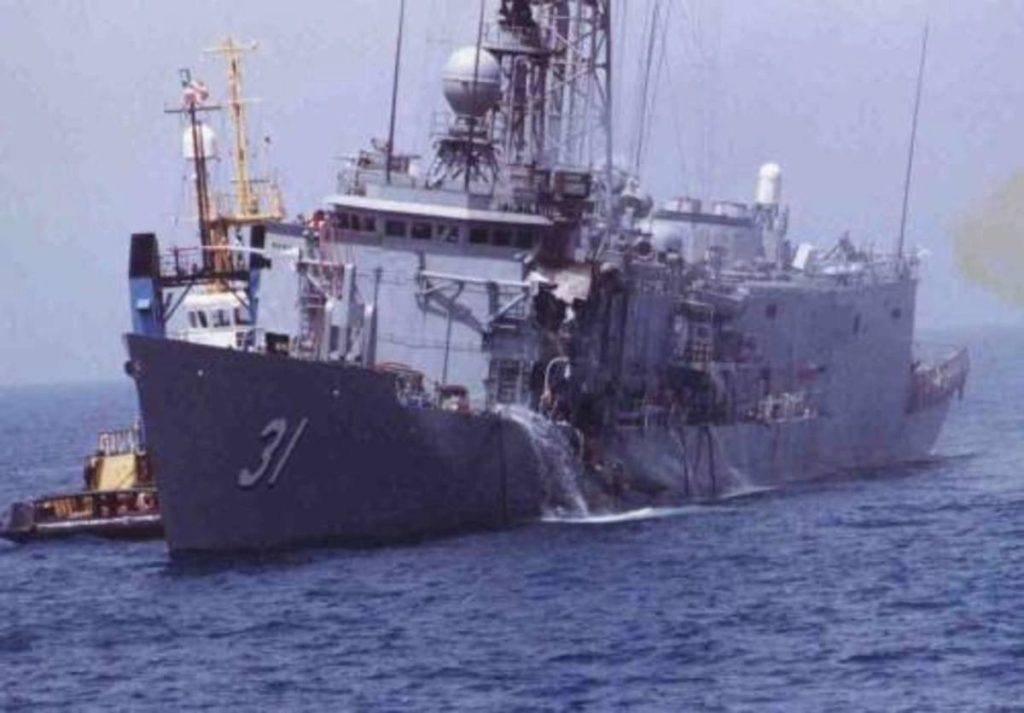 17 мая 1987 года иракский истребитель успешно атаковал американский фрегат «Старк»