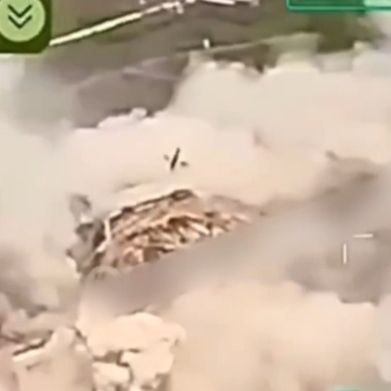 Враг опубликовал видео применения американских планирующих авиабомб по зданию больницы в Волчанске