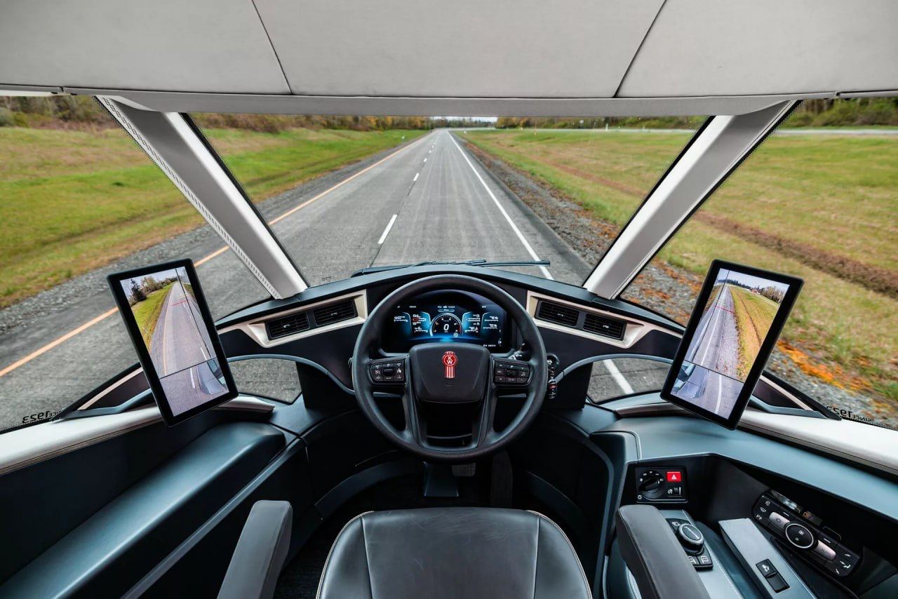Компания Kenworth показала прототип гибридного тягача будущего SuperTruck 2