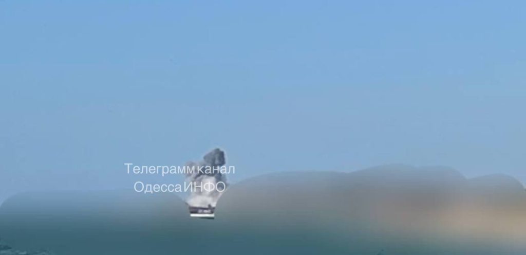 Фото ракетного удара по Одесской области