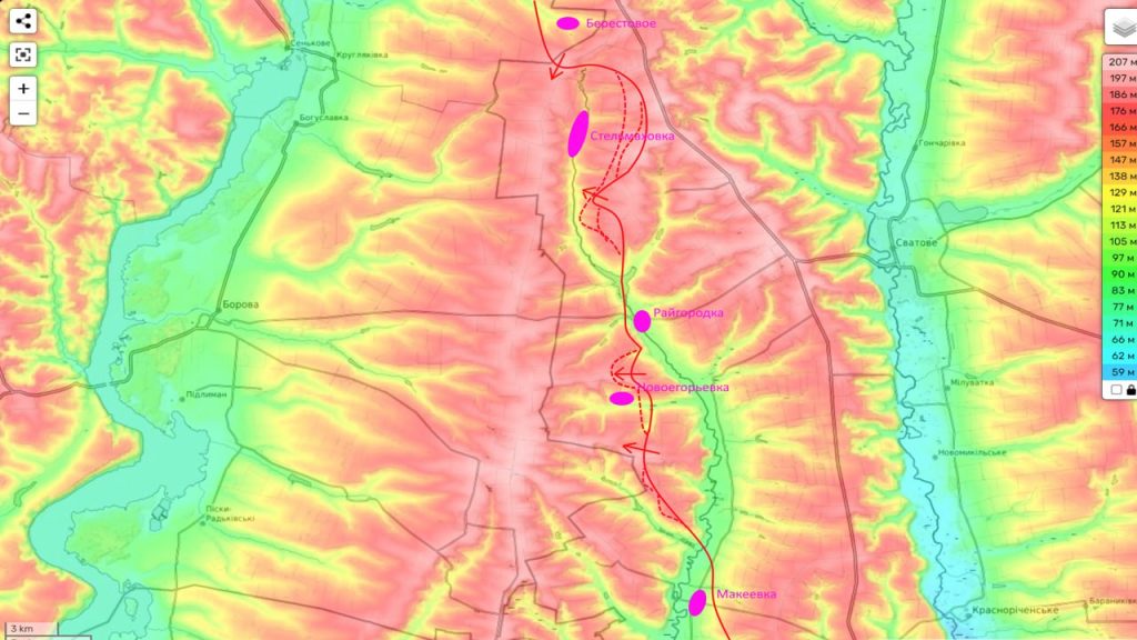 Юрий Подоляка - Боровское направление: Новоегорьевка
