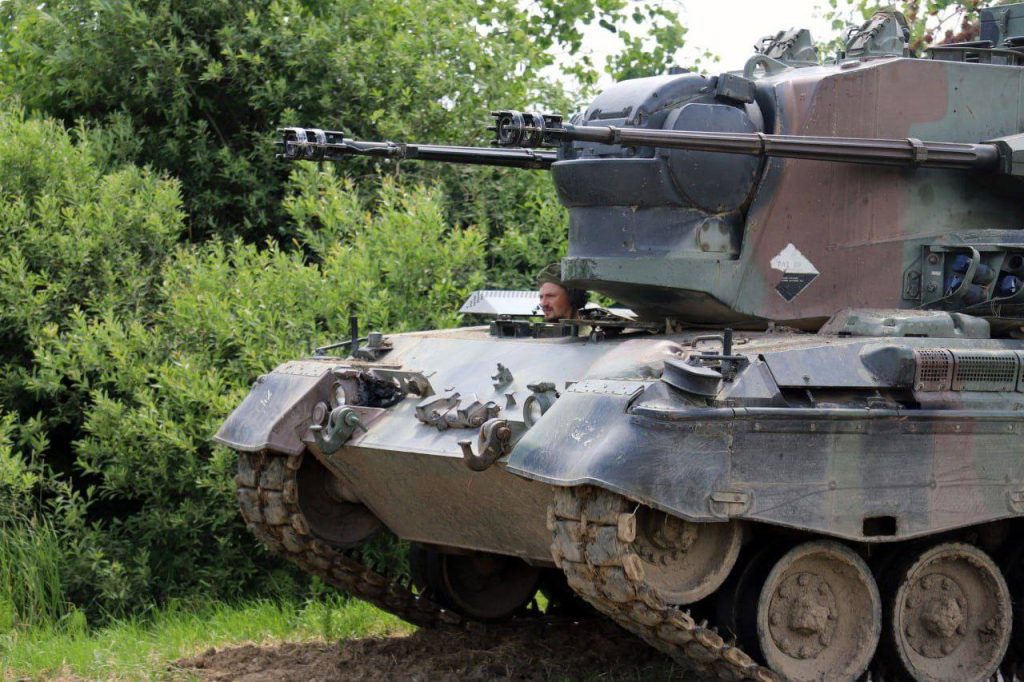 Засветились первые  Cheetah PRTL (нидерланская версия «Gepard») на вооружении ВСУ