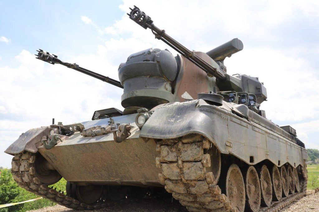 Засветились первые  Cheetah PRTL (нидерланская версия «Gepard») на вооружении ВСУ