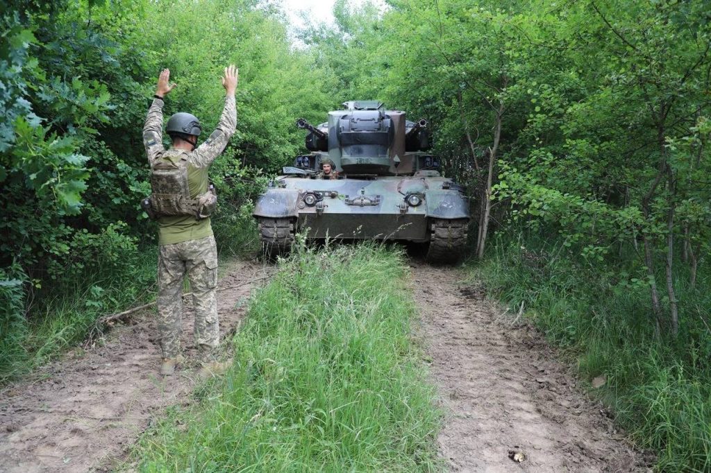 Засветились первые  Cheetah PRTL (нидерланская версия «Gepard») на вооружении ВСУ