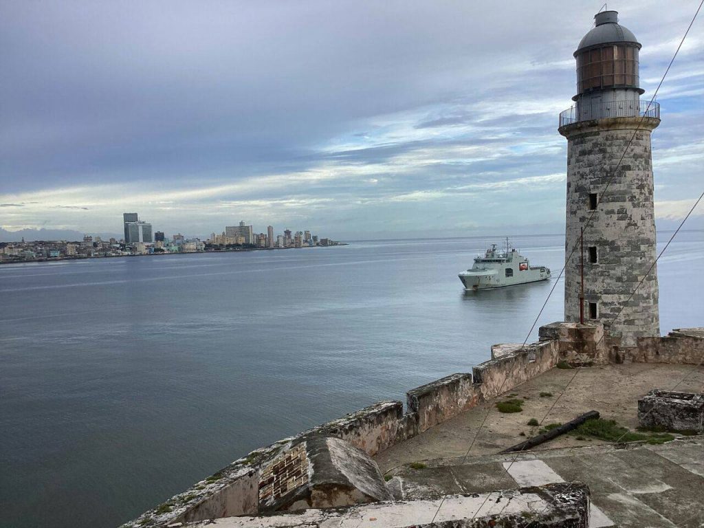 Вчера, арктический патрульный корабль «Margaret Brooke» (AOPV 431) типа «Harry DeWolf» Флота Канады прибыл в порт Гавана, Куба