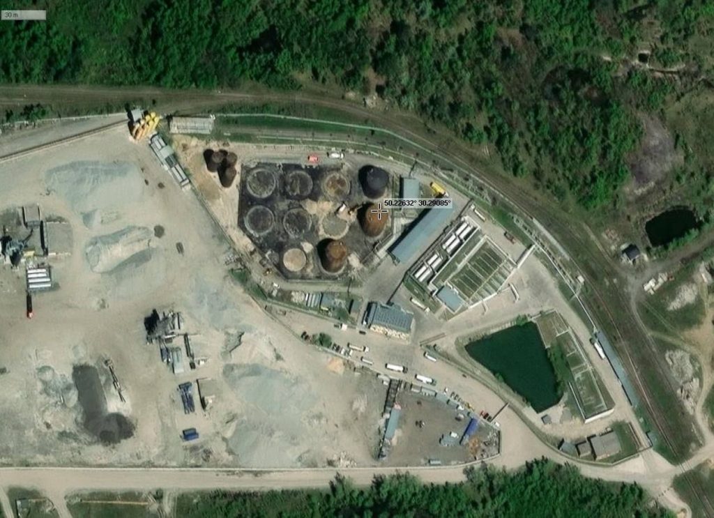 Спутники американской компании Maxar сделали снимки аэродрома Васильков в Киевской области