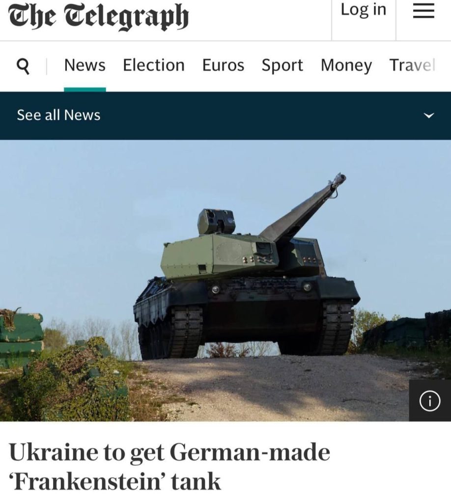 Украина может получить ЗСУ-франкенштейн из установленной на шасси танка Leopard 1 башни зенитно-артиллерийского комплекса Skyranger — The Telegraph