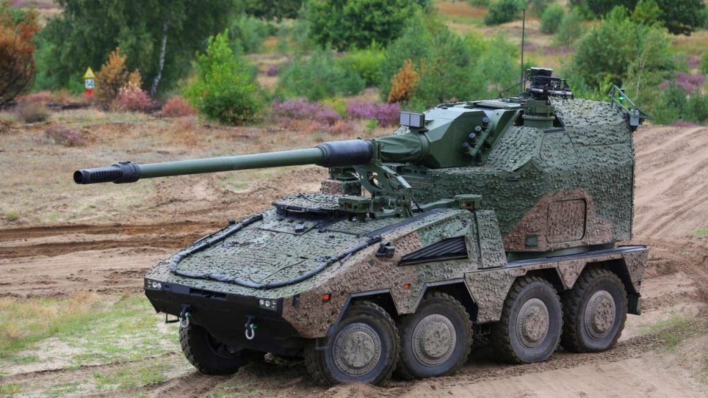 Украина подписала контракт на 54 единицы новейших немецких колесных САУ RCH 155 — пресс-служба франко-германской оборонной компании KNDS