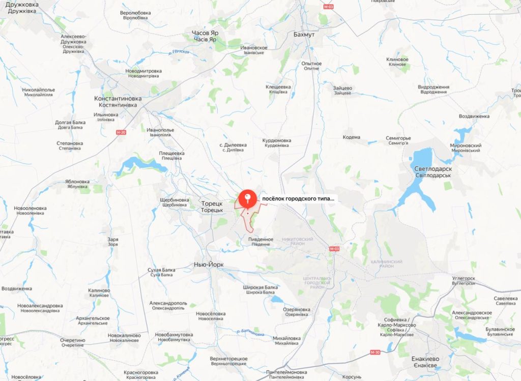 После массированной артподготовки и ударов ФАБ с УМПК ВС РФ продвинулись западнее Никитовского района Горловки в направлении н.п. Кирово (Пивничное)