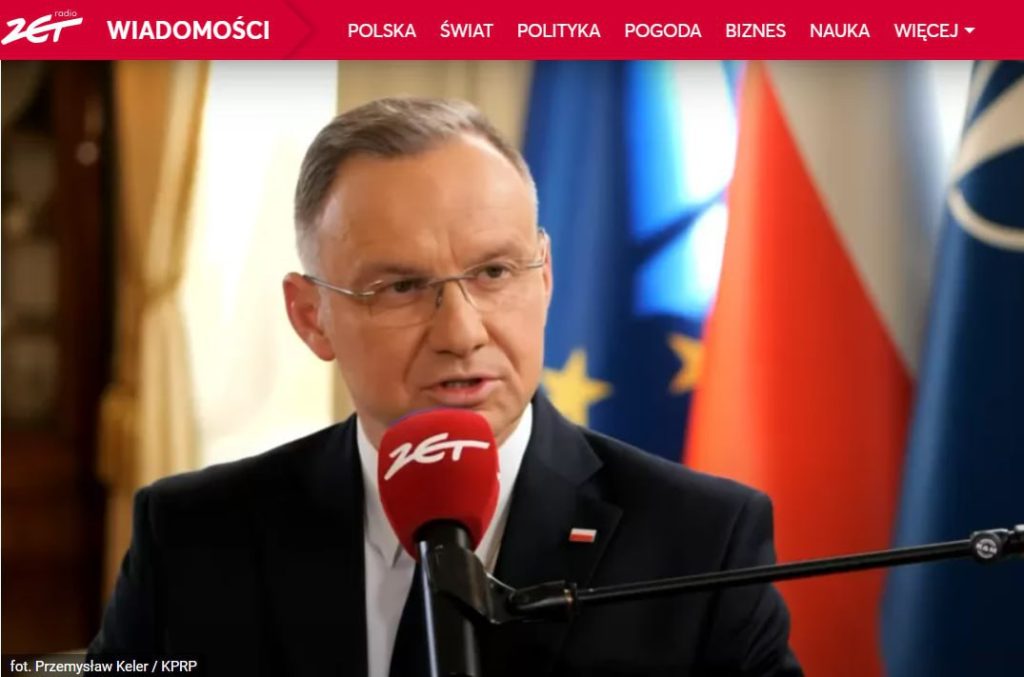 Решение Вашингтона предоставить Украине приоритет в поставках ракет к Patriot является проблемой – президент Польши Дуда