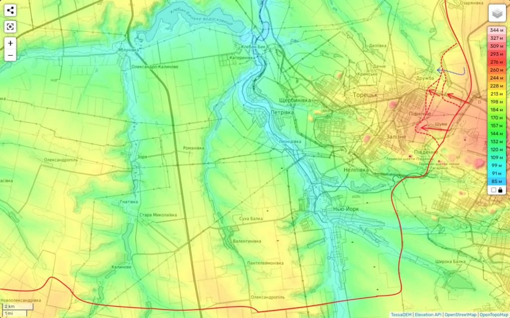 Юрий Подоляка - Торецкое направление: противник пока не может стабилизировать обстановку в месте прорыва
