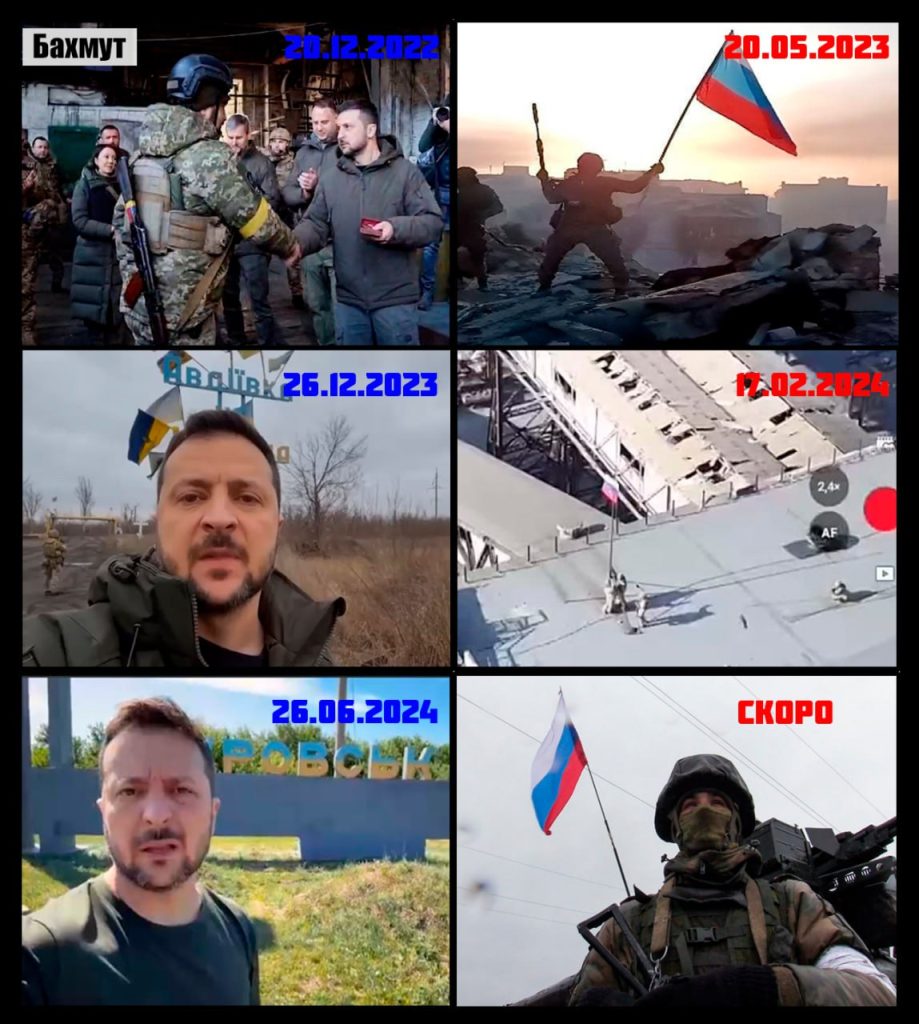 Боевики ВСУ верят в "пророчество зеленского": какой город он посещает, тот вскоре будет взят российскими бойцами