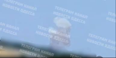 В Одессе прилёт