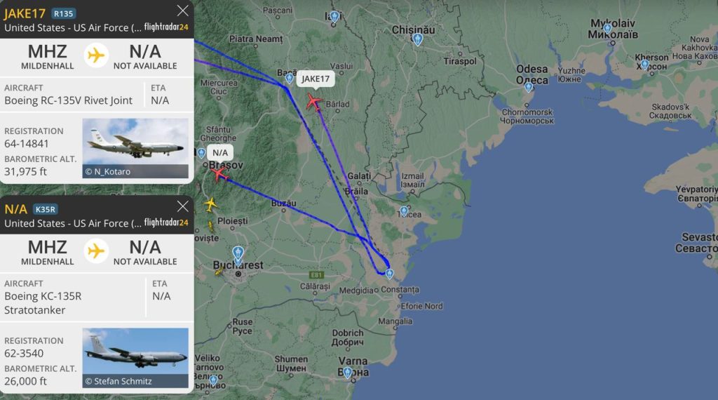 Пока решается вопрос с противодействием американским высотным БПЛА, в Чёрном море продолжают работать борты ВВС США