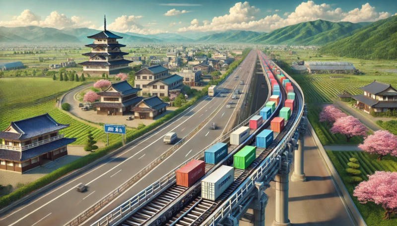 Япония готовится трансформировать грузоперевозки в стране