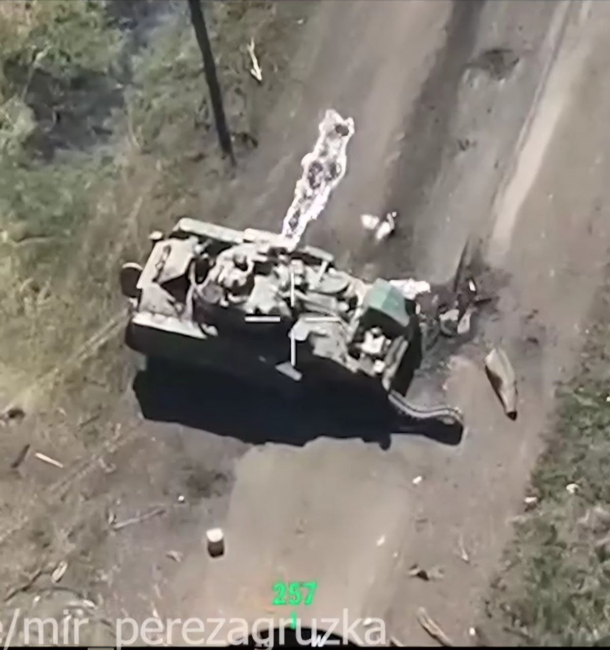 Бойцы из состава Самарского объединения выследили и уничтожили американскую БМП М2А2 Брэдли