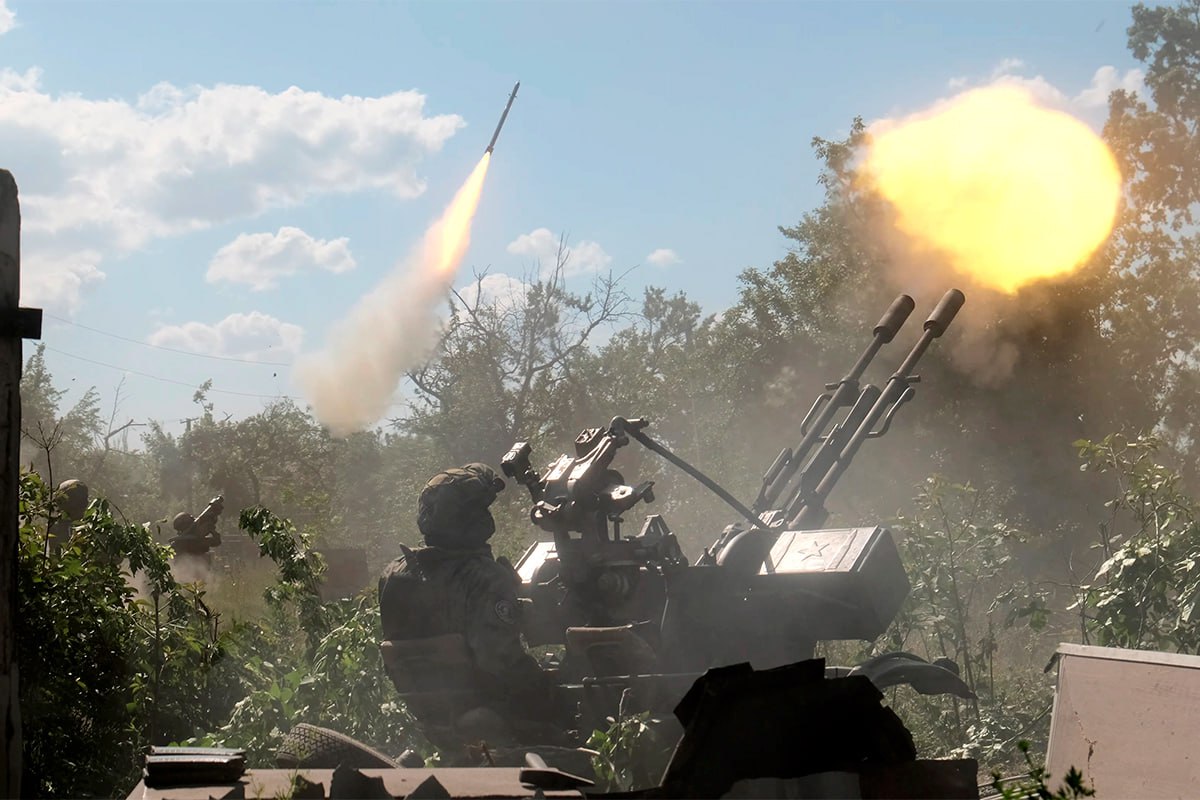 Зенитчики группировки войск «Центр» отразили атаку беспилотников ВСУ на российские позиции