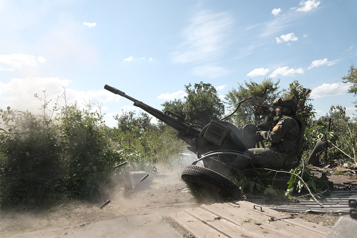 Зенитчики группировки войск «Центр» отразили атаку беспилотников ВСУ на российские позиции