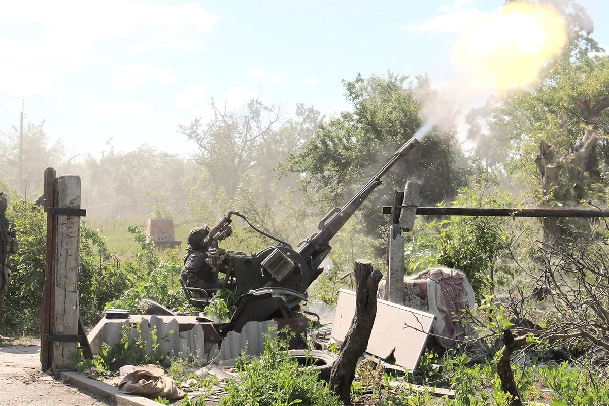 Зенитчики группировки войск «Центр» отразили атаку беспилотников ВСУ на российские позиции