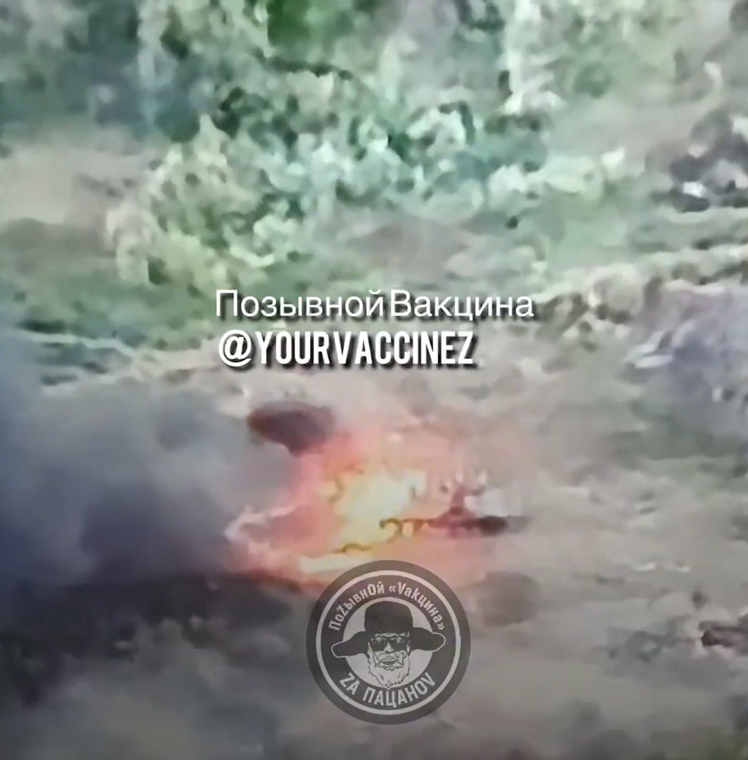 Уничтожение украинской БМП ударом "Краснополя" по наводке с "Орлана-30", Авдеевское направление