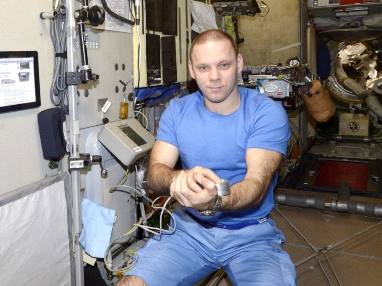 Эксперимент "Альгометрия", который проводится на МКС уже в течении нескольких лет