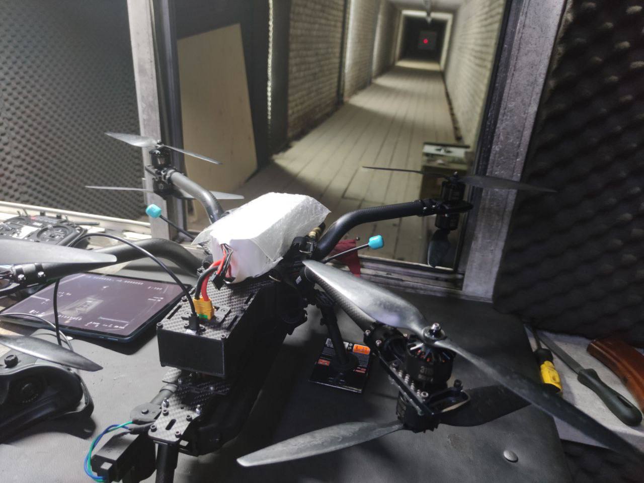 Кадры испытаний дрона «Вятка» с автоматом АК-74М