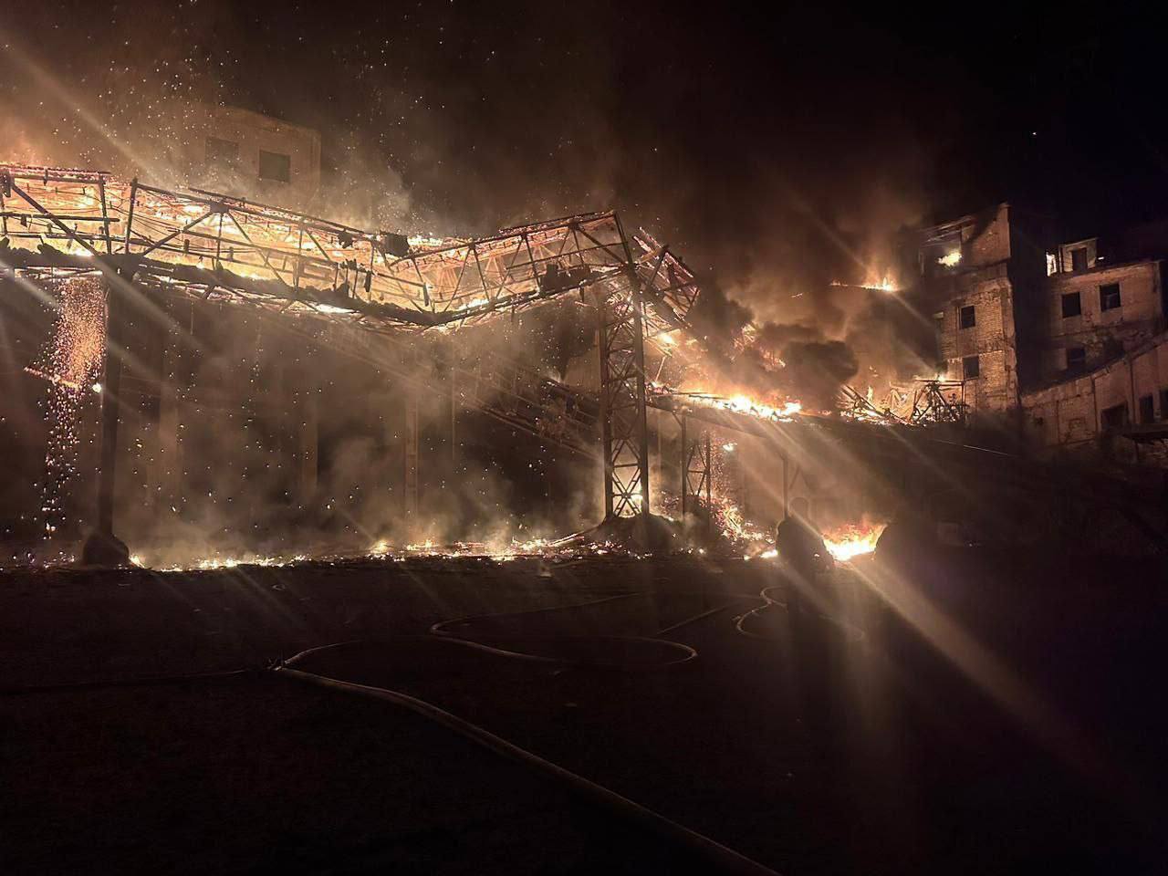 Кадры последствий удара по шахте в городе Селидово в подконтрольной ВСУ части ДНР