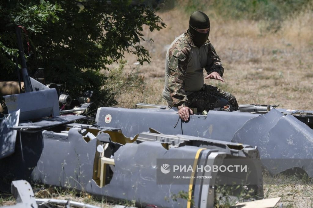 Обломки ракет Storm Shadow и ATACMS