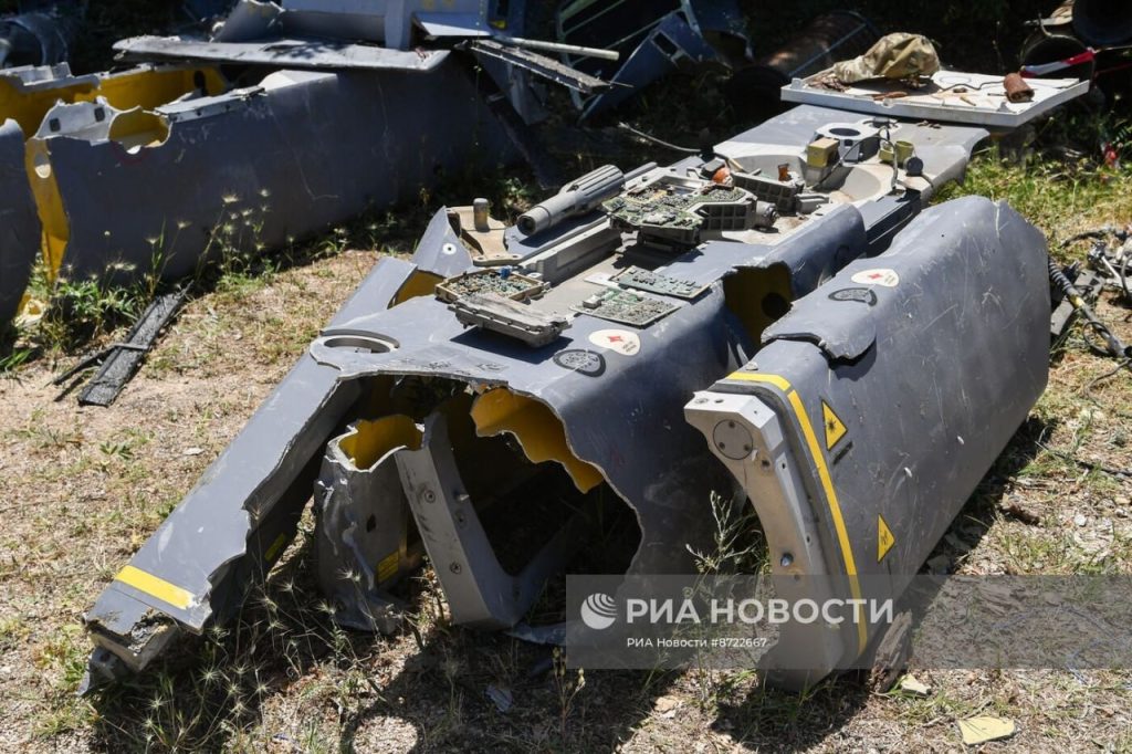 Обломки ракет Storm Shadow и ATACMS