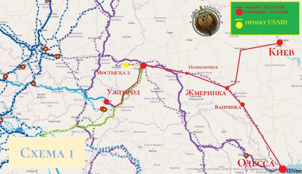 Запад продолжает развивать логистику Украины