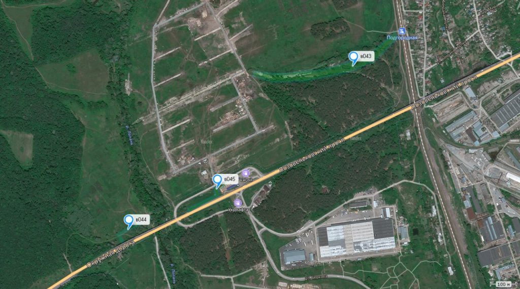 Инженерные сооружения ВСУ в Харькове