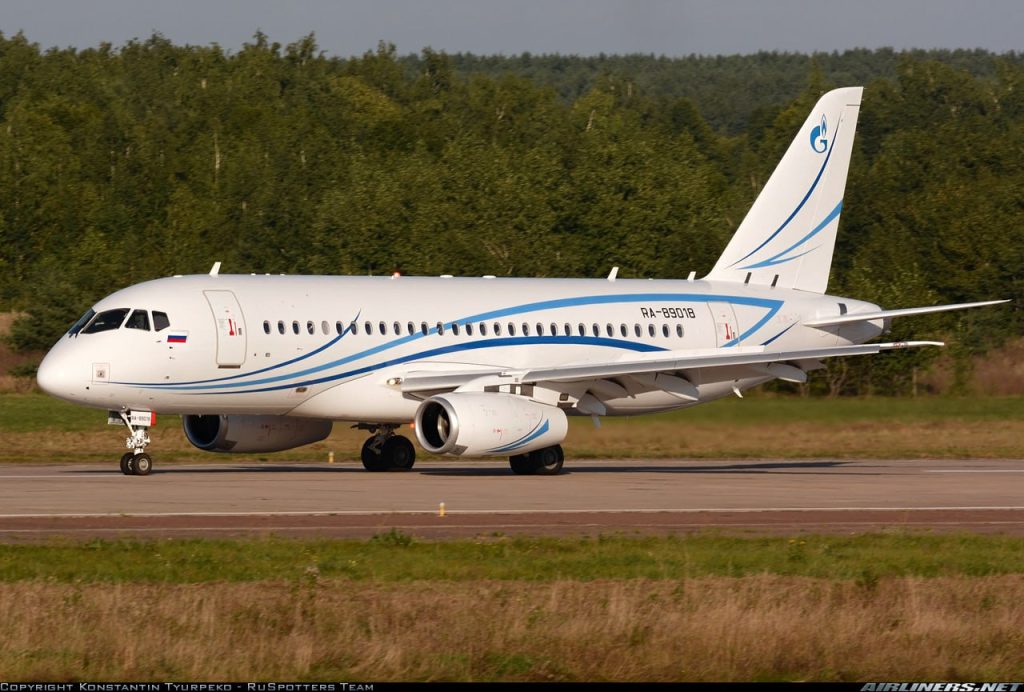 В Подмосковной Коломне разбился Sukhoi Superjet 100NEW-95 во время тестового полета с аэродрома Жуковский после планового ремонта