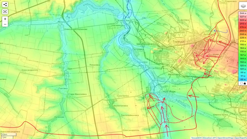 Юрий Подоляка - Торецкое направление: бои за Нью-Йорк
