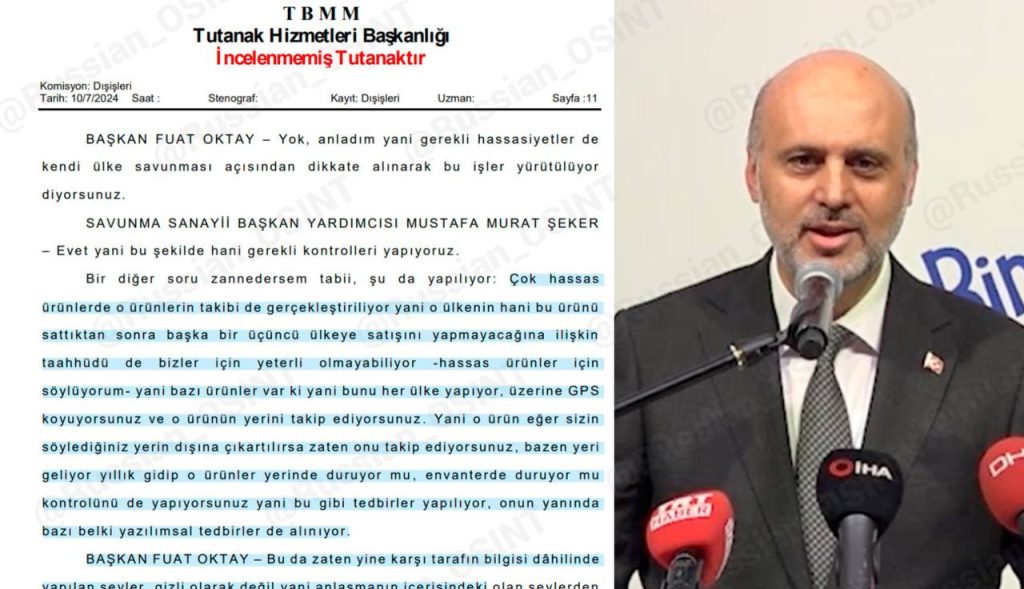 Турция усиливает экспортный контроль над стратегическими вооружениями