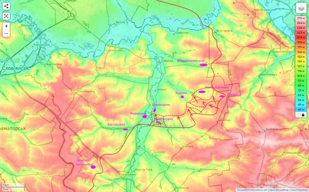 Юрий Подоляка - Северское направление: Переездное-Федоровка