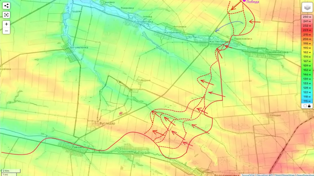 Юрий Подоляка - Угледарское направление (уточнение)