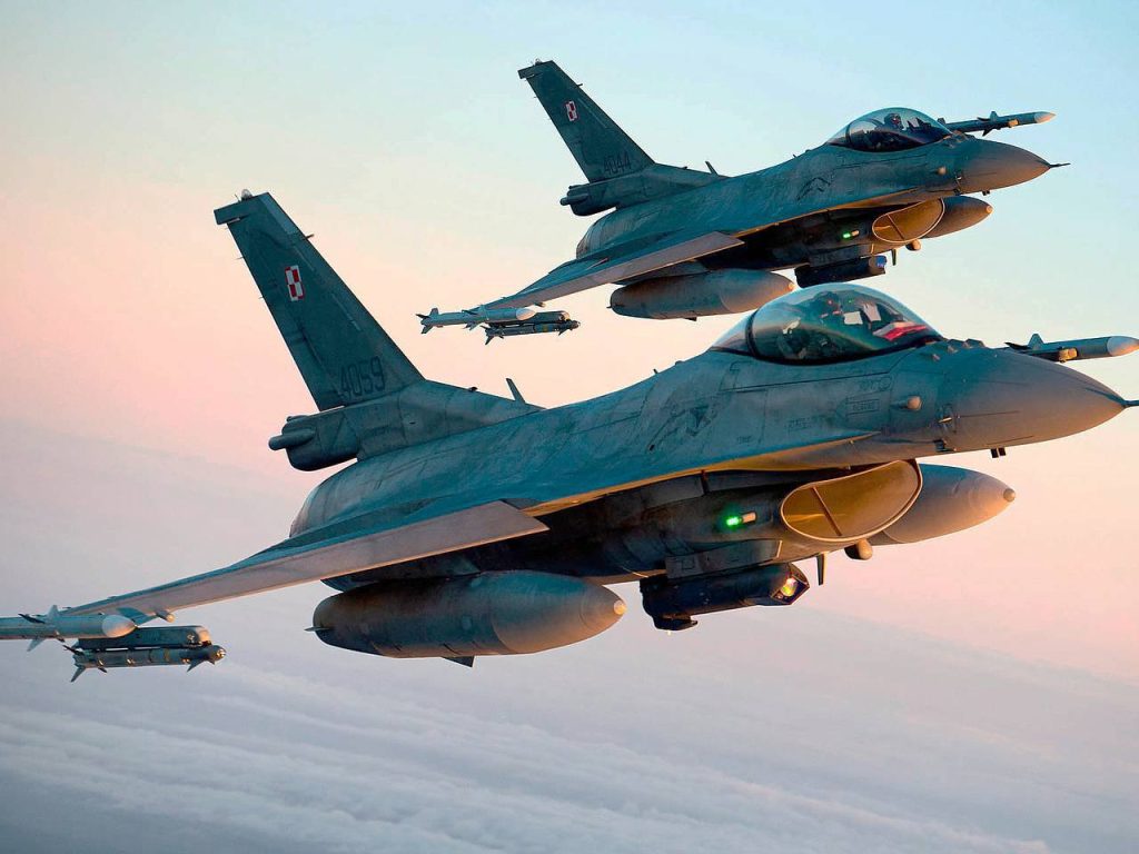 На Украине не готовы к приему западных истребителей F-16