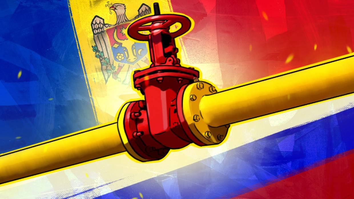 Молдавии хватит запасов газа на две недели