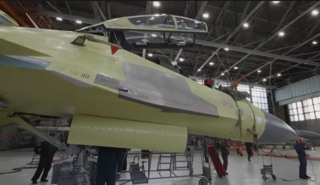Производство истребителей Су-30СМ2 на Иркутском авиационном заводе