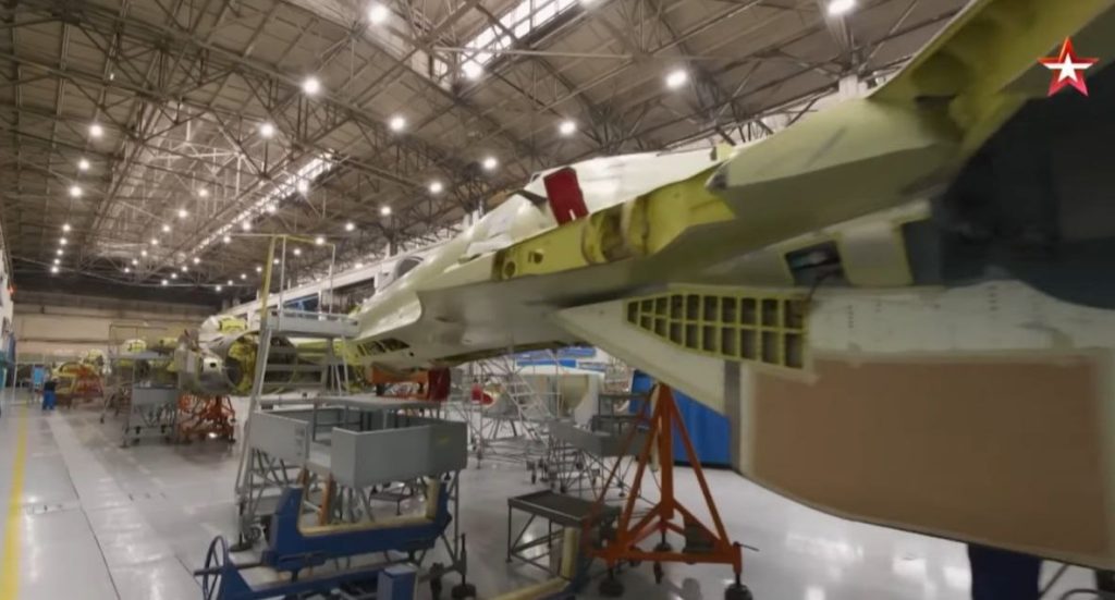 Производство истребителей Су-30СМ2 на Иркутском авиационном заводе