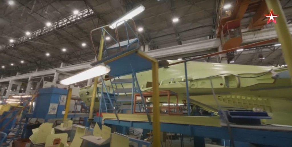 Производство истребителей Су-30СМ2 на Иркутском авиационном заводе