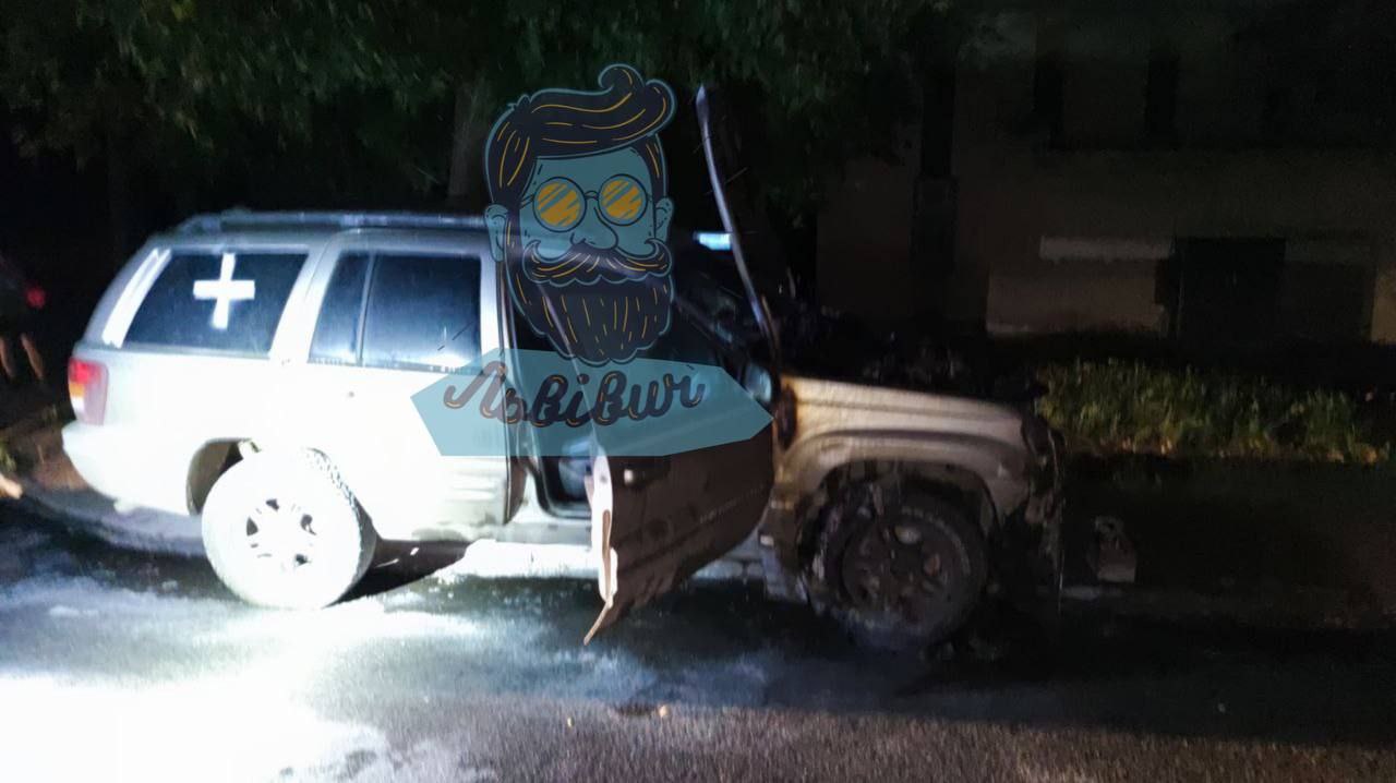 К акции "Сожги военный автомобиль" присоединяется город Львов