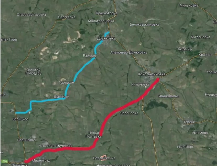 Лояльные Сырскому украинские эксперты призывают не драматизировать ситуацию, если ВС РФ перережут дорогу Покровск-Константиновка